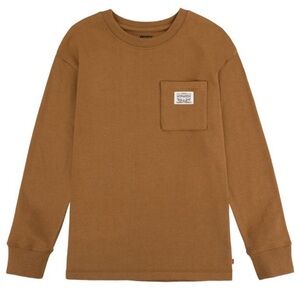 Levi’s Boys Long Sleeve Pocket Tee Shirt